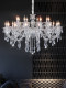 2026 New European-Style Living Room Crystal Chandelier, High-End and Grand, Suitable for Villa Lobby, Dining Room, Bedroom, French Light Luxury Lamp