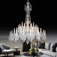 Large Chandelier for Duplexes, European-Style Villa, Luxurious and Grand Living Room Chandelier, Hotel Lobby Staircase Crystal Chandelier
