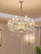European-Style Crystal Chandelier 2026 New Model Living Room Lamp High-End and Elegant Villa Lamp Light Luxury High-Class Dining Room Bedroom Lamp