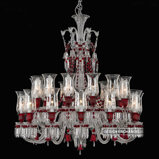European-Style Villa Duplex Living Room Chandelier Hotel Clubhouse Cafe Lobby Hollow Crystal Chandelier Staircase Chandelier