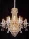 European-Style Crystal Chandelier for High-Ceiling Living Room, Luxurious and Grand Chandelier for Duplex Staircase, Hotel Lobby, Villa, Light Luxury Chandelier