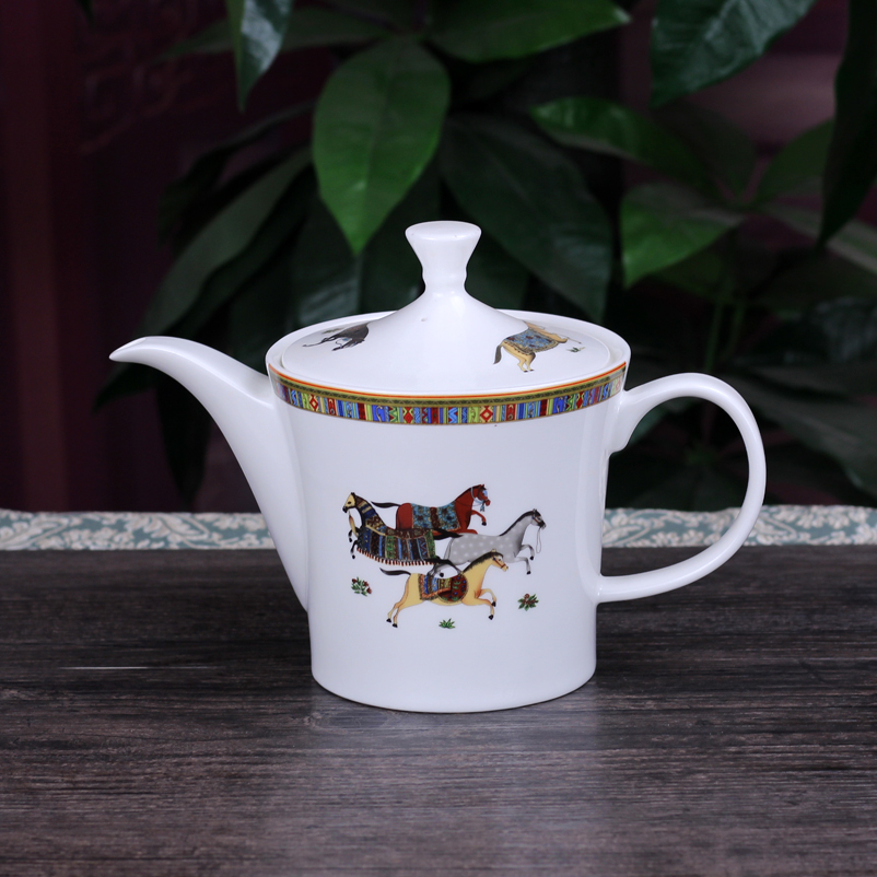 Jingdezhen ceramic ipads China tableware suit dish dish towels in the hotel put mesa teapot teacup free div