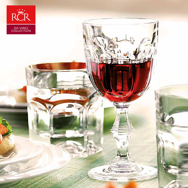Italian Import RCR Classical Series Transparent Glass Whisky Cups Water Cups Foreign Wine Glasses Beer Glasses