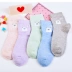Vớ cotton nữ vớ phiên bản Hàn Quốc của mùa xuân và mùa hè vớ cotton Langsha Hàn Quốc mùa xuân và mùa thu mỏng phần nữ - Vớ bông