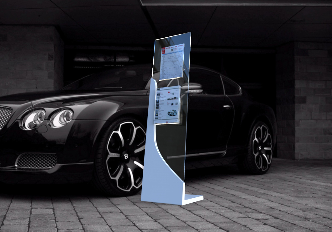 4s store parameter brand model configuration introduction brand publicity materials exhibition hall acrylic car information exhibition stand