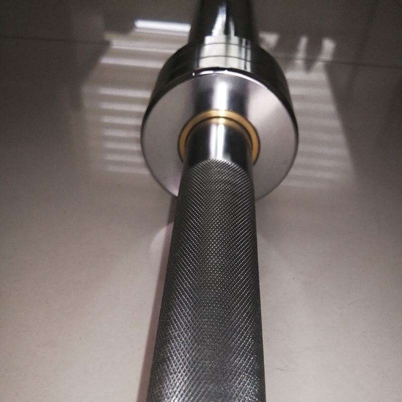 Gymnasium copper sleeve bearing high-end Olympic rod 1 2m1 5 m1 8 m2 2m household barbell rod standard curved rod straight rod