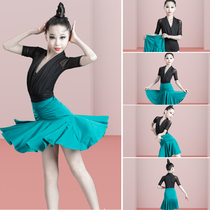 Latin Dance Suit Women Children Professional Competition Test Class Costumes New Dance Exercises Little PediaLatin Dance Performance Wear