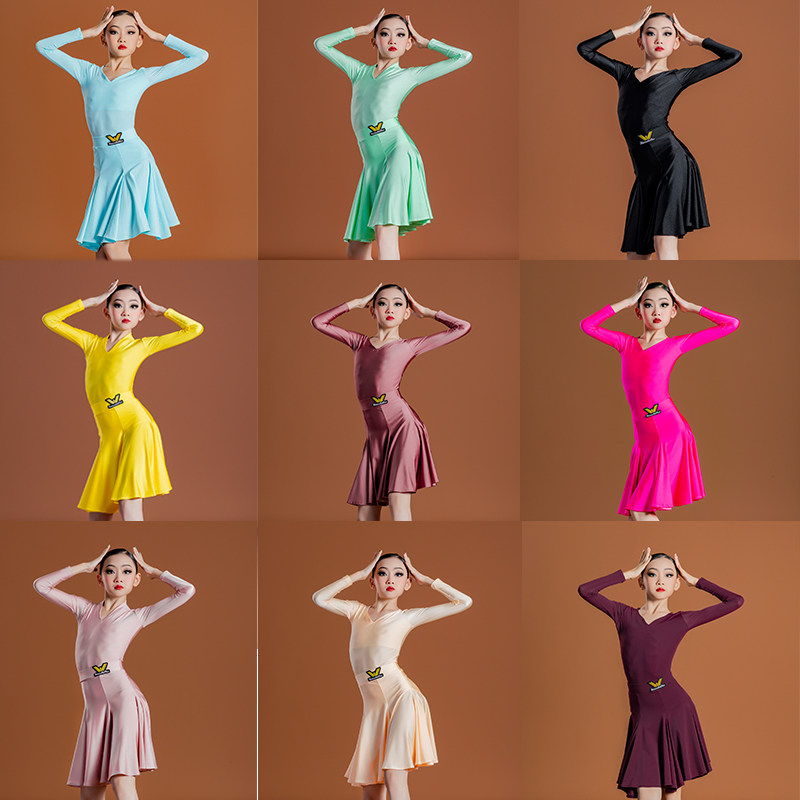 Netred Children's Latin Dance Standard Competition Conserve Girls Professional Blackpool New upscale Provisions to serve young children Performance