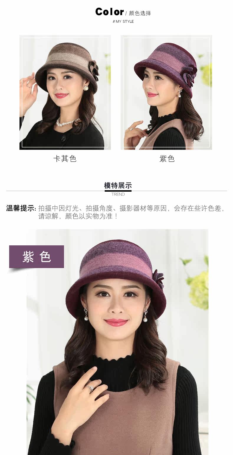 Chapeau pour femme en Poilue - Ref 3234022 Image 11