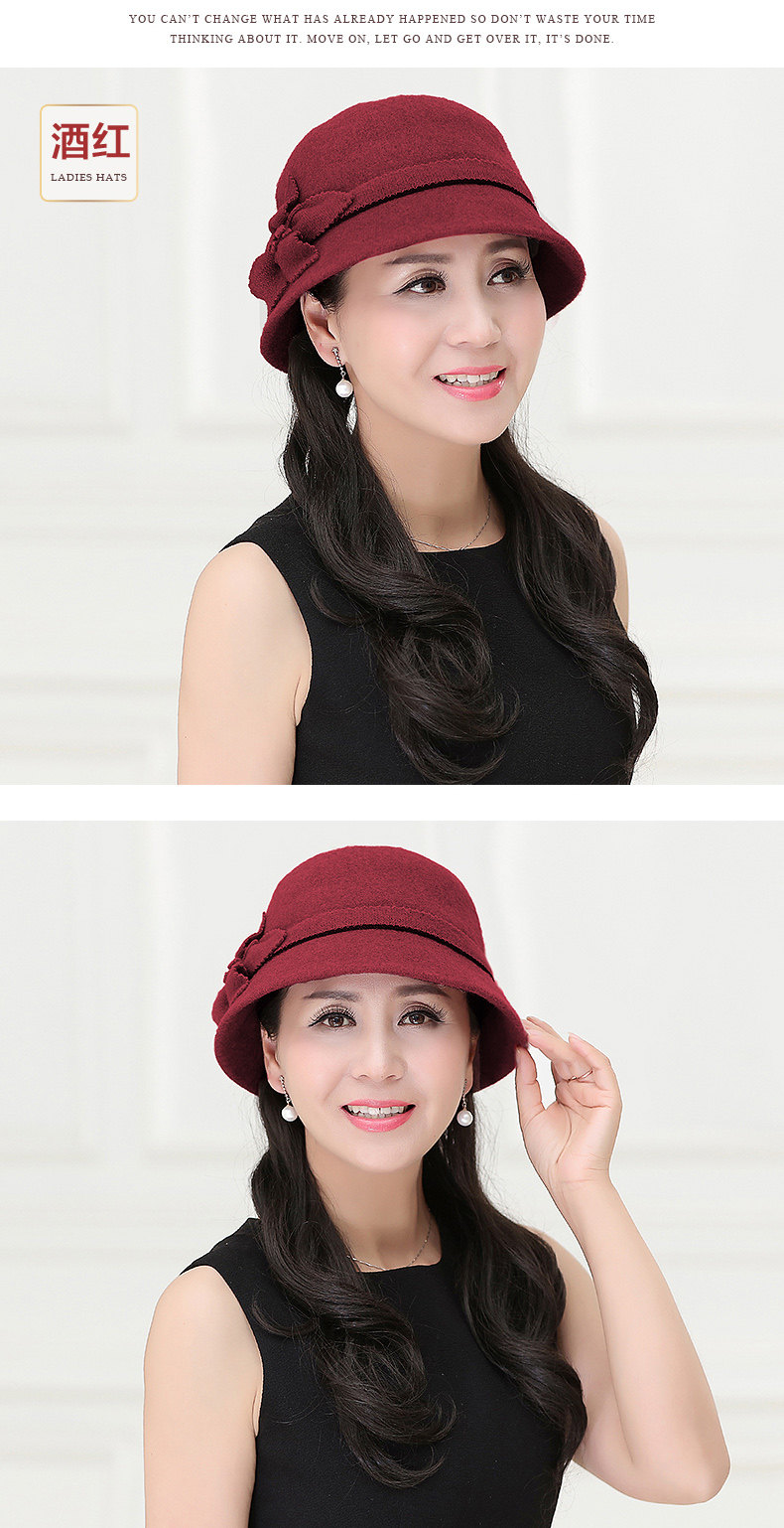 Chapeau pour femme en Poilue - Ref 3233920 Image 15