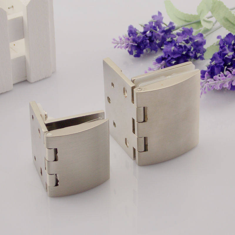 90-degree glass door hinged glass cabinet door hinge glass hinge perforated glass hinge 90-degree door clamp cabinet