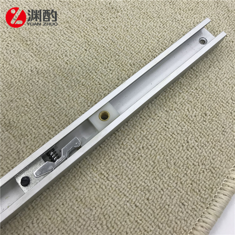 Door closer invisible door closer accessories aluminum rod locator hidden door closer concealed door closer pole positioning hook
