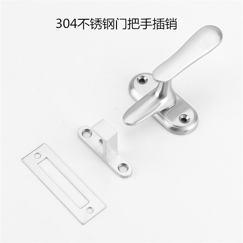 304 STAINLESS STEEL BOLT DOORS AND WINDOWS LATCH BOLT LATCH DOOR BUTTONED DOOR BOLT DOORS AND WINDOWS LOCK SANITARY DOOR HANDLE BOLT