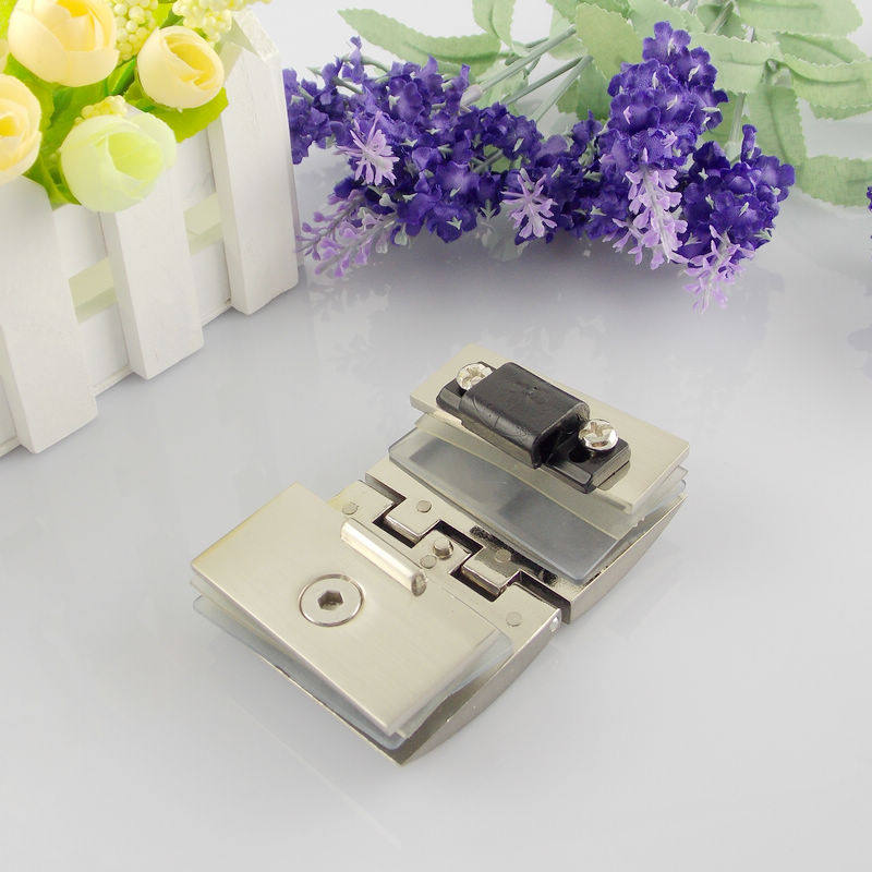 90-degree glass double-clamp glass door hinge glass cabinet door hinge glass door hinge stiletto glass hinge