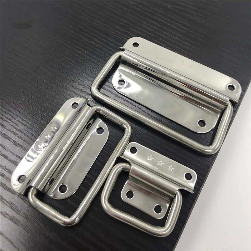 Small handle iron cabinet handle 304 stainless steel handle box handle surface mounted handle cabinet handle