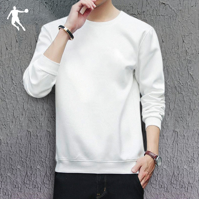 Jordan sports sweatshirt ຜູ້ຊາຍພາກຮຽນ spring ແລະດູໃບໄມ້ລົ່ນຮອບຄໍເສື້ອທີເຊີດແຂນຍາວ 2024 ຜູ້ຊາຍໃຫມ່ 2024 ເສື້ອ jackets ຜູ້ຊາຍບາດເຈັບແລະ