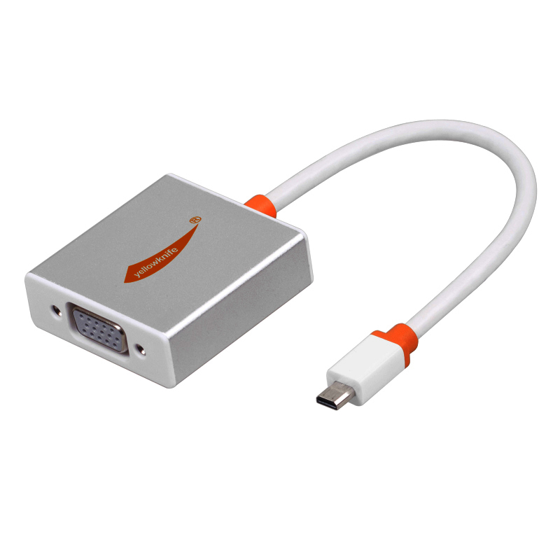 Lenovo yoga book 710s small mouth HDMI to VGA film converter projector line display book