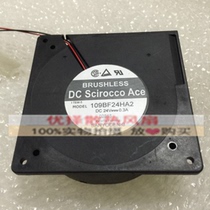 Original clothing Sanyo 12CM 24V 0 24V 3A 3A 109BF24HA2 turbo blast fan barbecue oven radiating fan