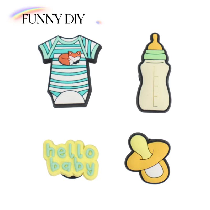 New Style Shoe Charms Accessories Compatible with Crocs, Cute Cartoon Jibbitz Shoe Decorations