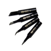 Double Thoth 936 knife edge branded iron head Daesh sharp mouth electric welding head 3C horseshoe type branded iron head knife type soldering iron