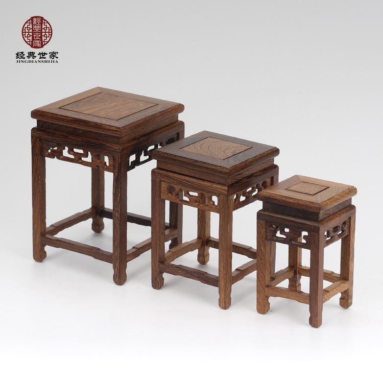 Redwood Craft Base Chicken Fin Base Chicken Base Flower Base Flower Base Solid Wood Mini