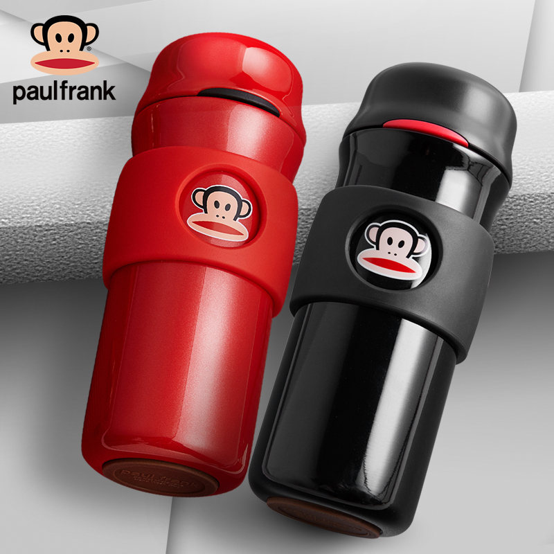 PaulFrank/大嘴猴保温杯男女士大容量便携定制水杯子茶杯不锈钢-实得惠省钱快报