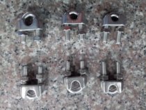 Stainless steel U-shaped chuck shackle wire rope chuck (chuck) lock M3