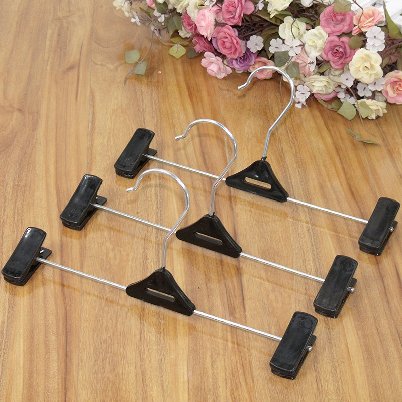 Add thick trouser rack Clothes Hanger Trousers Clip Powerful Clip Windproof Pants Rack Clip Wardrobe Clips Clothes Rack Multipurpose Hung Hanger