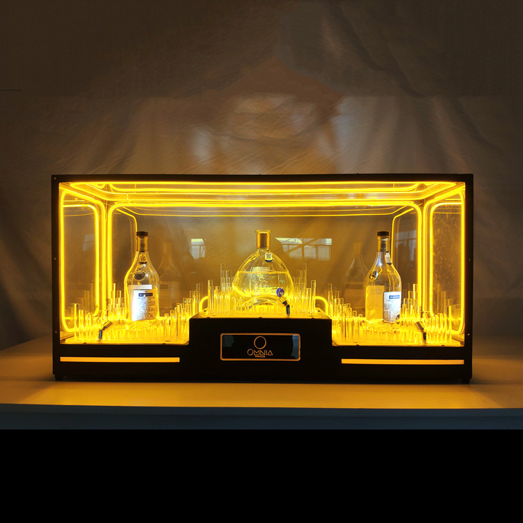 Louis XIII Stamartely Trinity Champagne xo Show Wine Cabinet Rotating Tavern Tavern Rack