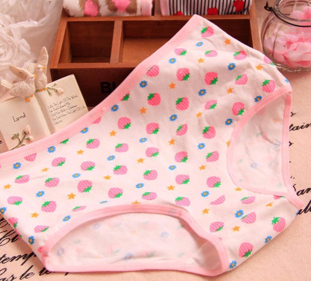 4 bộ đồ lót nữ cao cấp cotton của phụ nữ quần sịp 7 màu