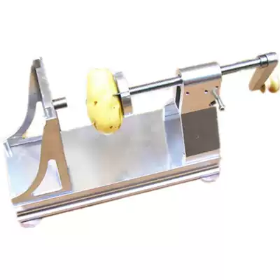 Foreign trade boutique hand-cranked stainless steel blade slicing machine potato cucumber fruit shavings send blade no