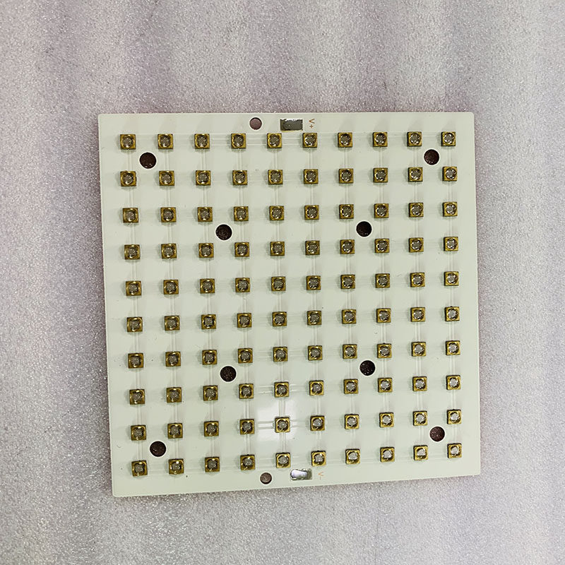 Copper-base-plate striking ultraviolet light-free glue curing lamp UV Violet Light Curing Sunscreen lamp plate bulk custom production