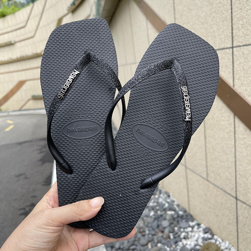 Women's Summer Flip-Flops, Solid Color, Simple and Versatile, Beach Sandals, Home Leisure, Outdoor Non-Slip Thong Slippers