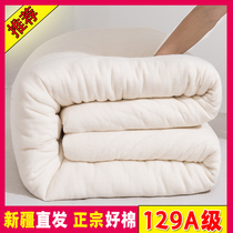 Xinjiang quilt 6 pounds of cotton flower winter quilt Cotton quilt warm spring and autumn quilt core quilt mattress quilt cotton tire mattress