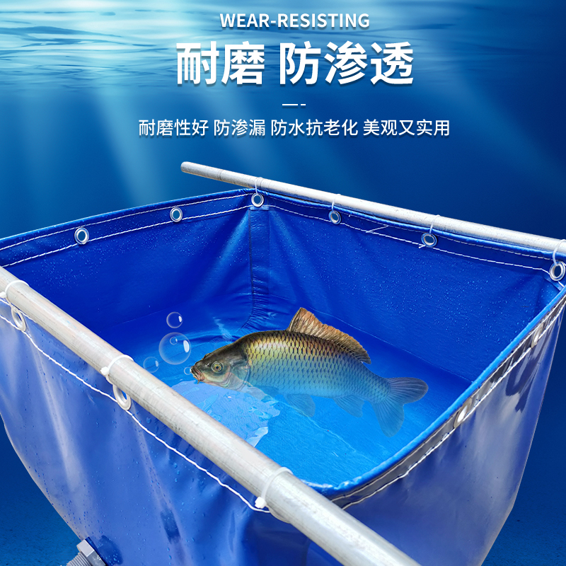 Thick water tank lobster lobster greenfish large thickening koi turtle pool canvas pool canvas fish pool scraped fish tank