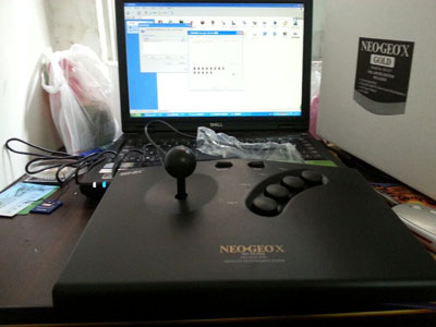 SNK cầm tay ban đầu SNK NEOGEO X rocker ban đầu chưa mở crack SF vận chuyển quốc gia - Cần điều khiển tay cầm cho pc