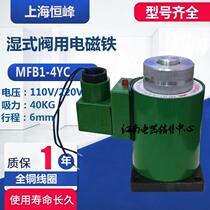 Shanghai Hengfeng wet valve with electromagnet MFB1-4YC stroke 6mm suction 40kg voltage 110V 220V