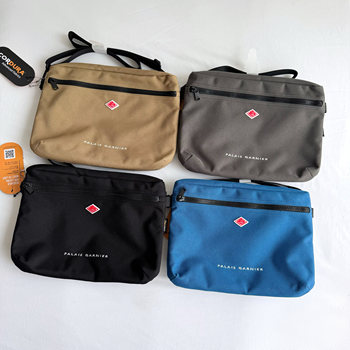 Japanese Trendy Brand Spring/Summer New Versatile Outdoor Zipper Camping Mountain-Style Workwear Retro Single Shoulder Crossbody Bag Danton