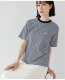 Japanese Trendy Brand Spring/Summer New Product Round Neck Classic Striped Sailor Style Versatile Pocket Women's T-Shirt Short Sleeve Danton