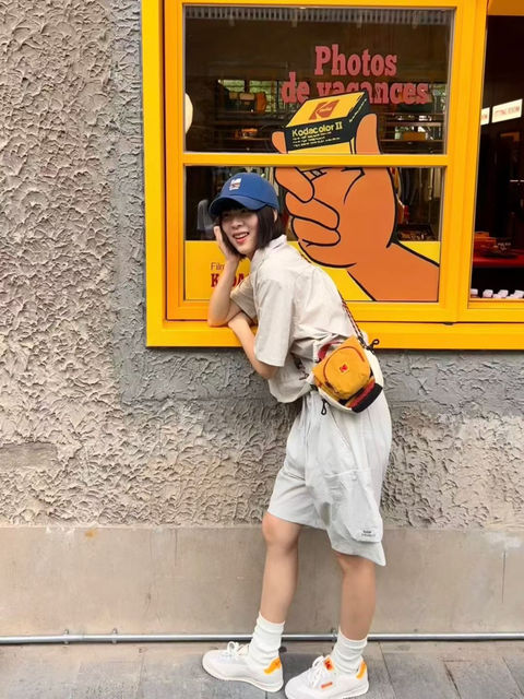 Japanese Trendy Brand Autumn and Winter New Product Japanese-Style Mountain Series Waterproof Color-Blocking Unisex Casual Shoulder Camera Bag Crossbody Phone Bag