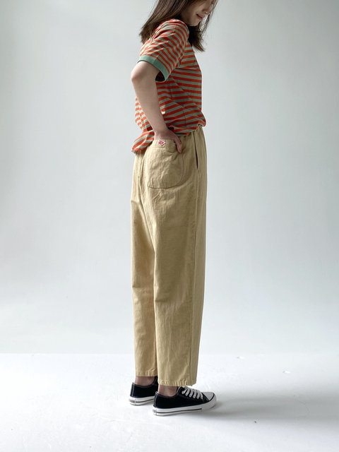 Japanese Order Autumn and Winter New Classic Solid Color Drawstring Elastic Waist Casual Pants Loose Women's Carrot Pants Danton