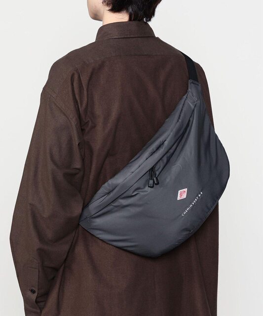 Japanese Trendy Brand Retro Autumn and Winter New Solid Color Versatile Unisex Chest Bag Crossbody Bag Waist Bag Chest Single Shoulder Bag Danton