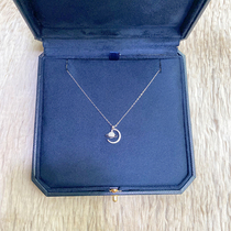 Planet sterling silver necklace female luxury niche design advanced sense clavicle chain 2021 new birthday gift