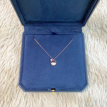 Whale falling sterling silver necklace female luxury niche design sense clavicle chain 2021 new birthday gift to girlfriend