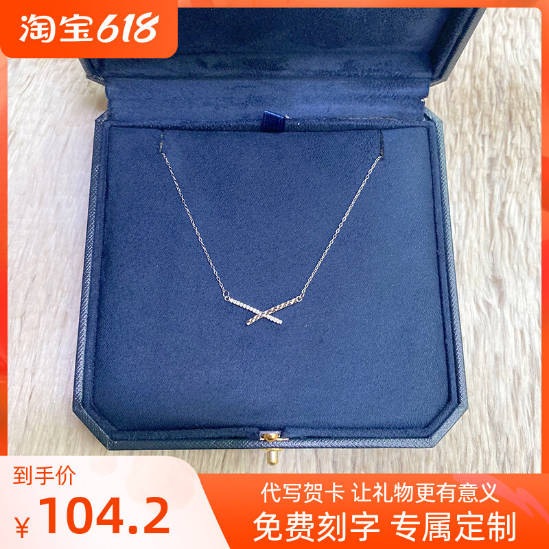 925 pure silver necklace female summer light extravagant and small crowdsourced design advanced senses lock bone chain brief about 100 lap ornament temperament pendant