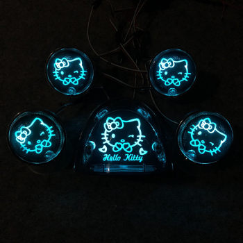 Turtle five turn signal ເຕົ່ານ້ອຍ hello kitty kt
