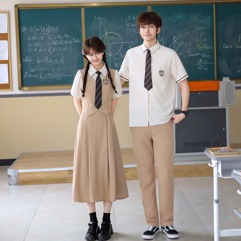 Graduation Class Uniform Stage Performance Chorus Performance Dress High School Student 18-Year-Old Coming-Of-Age Ceremony Dress Suit Summer
