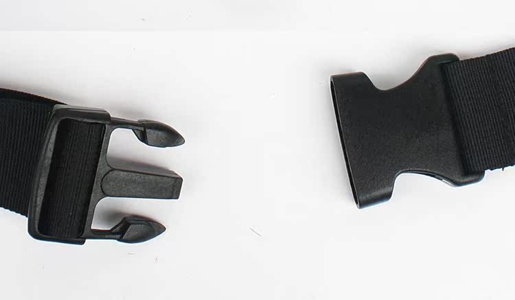 Nylon vành đai đơn giản hoang dã đa chức năng túi túi màu đen túi với khóa vành đai không đàn hồi nit bung giam vong eo