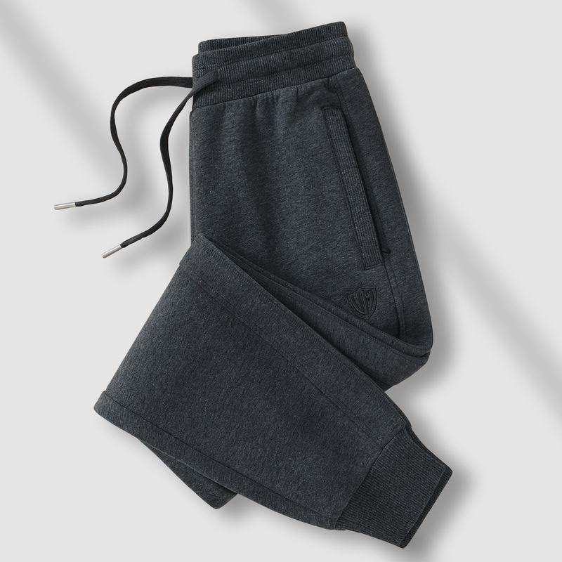 High-Waisted Embroidered Dark Gray Jogger Sweatpants for Women, Thin Style, 2026 Spring and Autumn New Loose Harem Casual Sports Pants