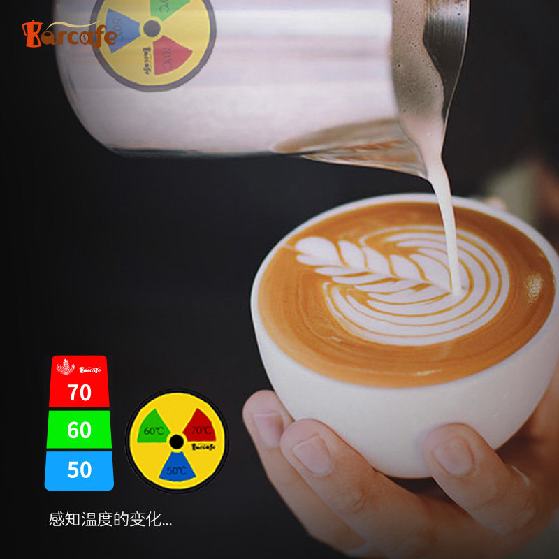 Barcafé Pull Cylinders Warm Sensation Stickers Temperature Stickup Perception Temperature Milk Flush Temperature Stickup Milk Vat Thermometer